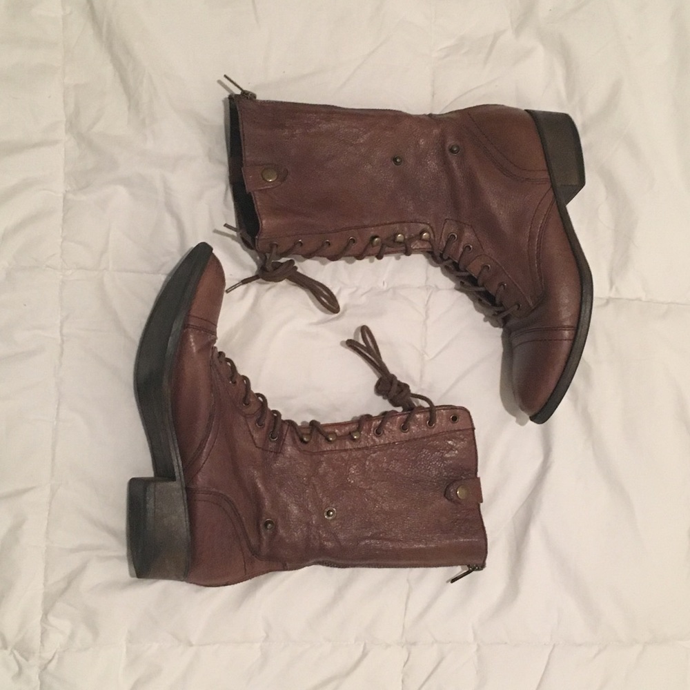 Steve Madden Combat Boots
